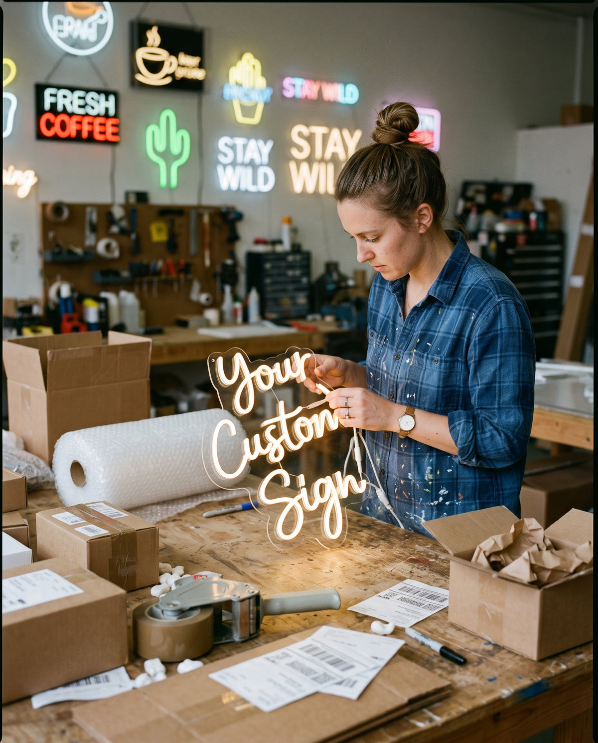 Custom neon signs